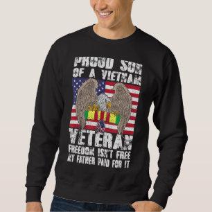 Sweatshirt Fils Fiers D'Une Liberté Vétéran Viêt Nam : Libert