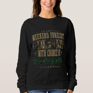 Sweatshirt Fin De Semaine De Prévision La Chasse Dove Avec Un
