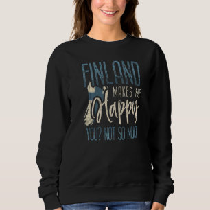 Sweatshirt Finlande Helsinki Scandinavie Finn Susi Suo