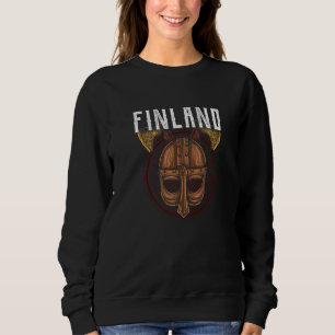 Sweatshirt Finlande Pour Hommes Femmes Sisu Finlandia Lapin L