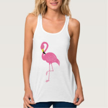 Flamant rose rose chaud