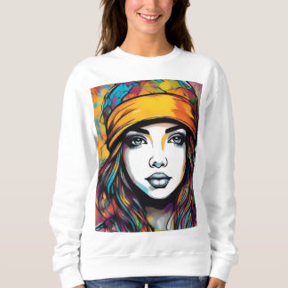 Sweatshirt Flare résolument moderne