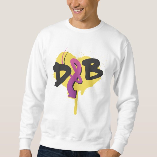 Sweatshirt Flèche de graffiti de DnB (Devant)