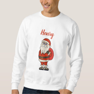Sweatshirt Flèches de Noël du Père Noël sur mesure