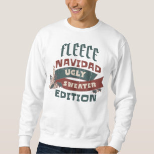 SWEATSHIRT FLEECE NAVIDAD UGLY SWEATER EDITION FUNNY VACANCES