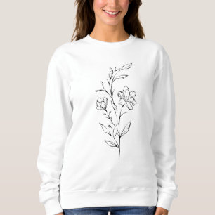 SWEATSHIRT FLEUR 
