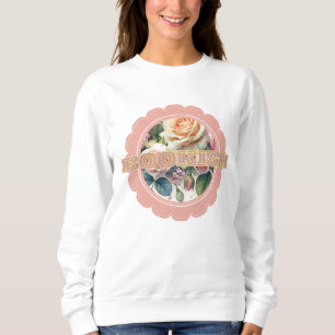 Sweatshirt Fleur de feuillage dans un style littéraire
