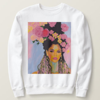 Sweatshirt Fleur Féminine Douce