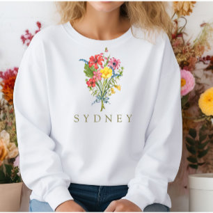 Sweatshirt Fleur sauvage