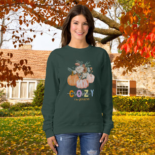 Sweatshirt Fleurs de récolte de saison confortable Personnali
