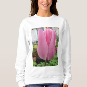 Sweatshirt Fleurs roses Tulipes florales Tulipes Jardin T Che