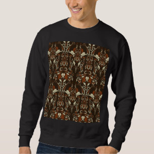 Sweatshirt Floral baroque : Papier peint Vintage classique