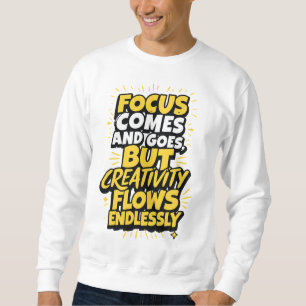 Sweatshirt Flux de créativité sans fin