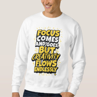Sweatshirt Flux de créativité sans fin