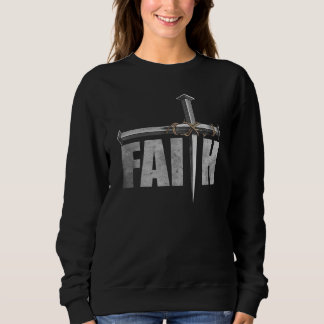 Sweatshirt Foi chrétienne Jésus Croix Dieu Religieux Bible Ch