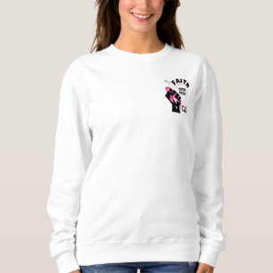 Sweatshirt FOI SUR LA PEUR Sensibilisation au cancer du sein