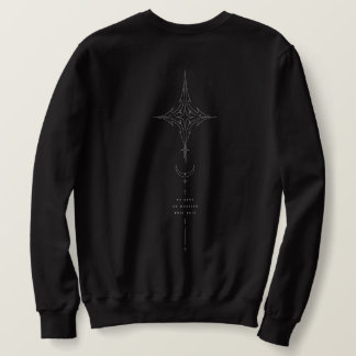 Sweatshirt Folklore Céleste Gothique Vide Graphique