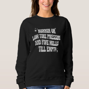 Sweatshirt Fonctionnement avec une faible pression des pneus