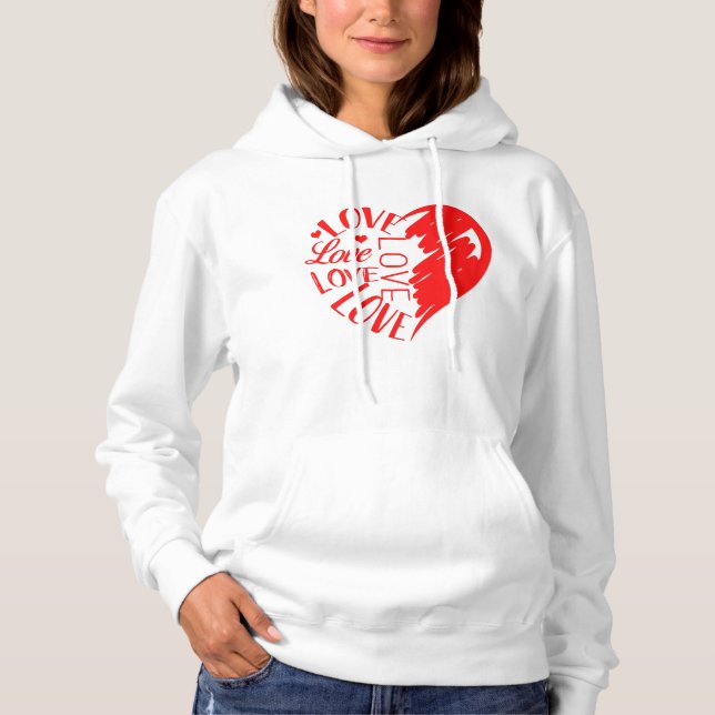 Sweatshirt for Woman With Fun Image. (Front)