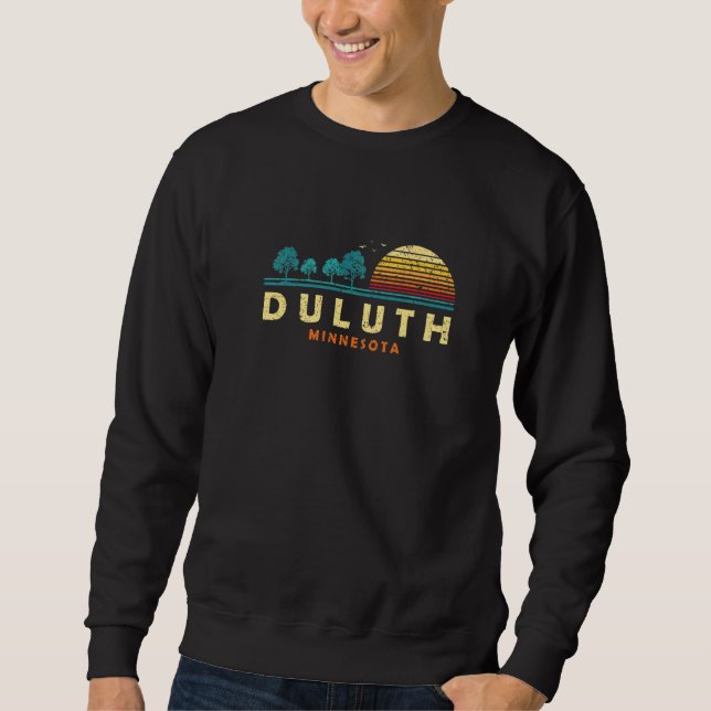 Sweatshirt Forêt à feuillage persistant Sunset Duluth Forêt M (Devant)