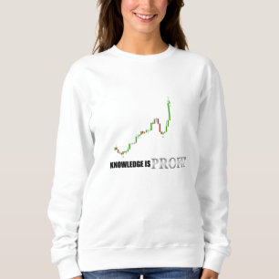 Sweatshirt Forex Knowledge is profit T-shirt