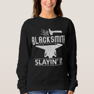 Sweatshirt Forgeron qui déchire pour le travailleur du métal