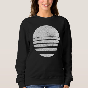 Sweatshirt Formes circulaires géométriques découpées Lignes D