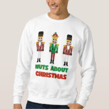 Fou de Noël Sweat-shirt Casse-Noisette