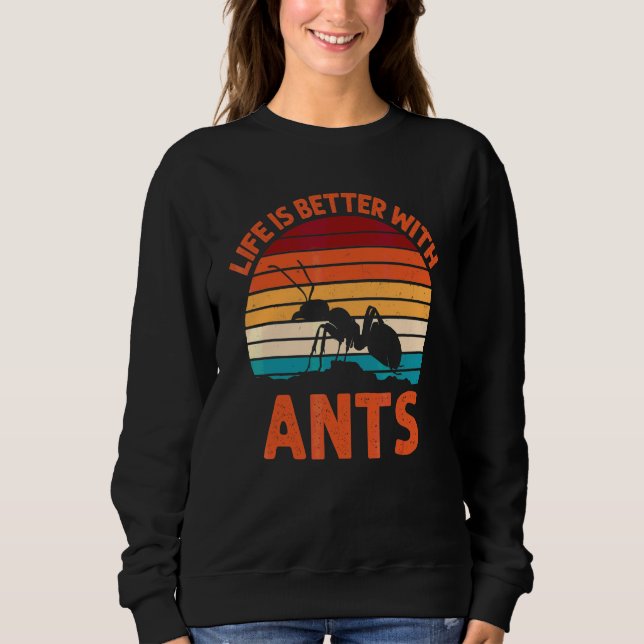 Sweatshirt Fourmi avec des fourmis (Devant)