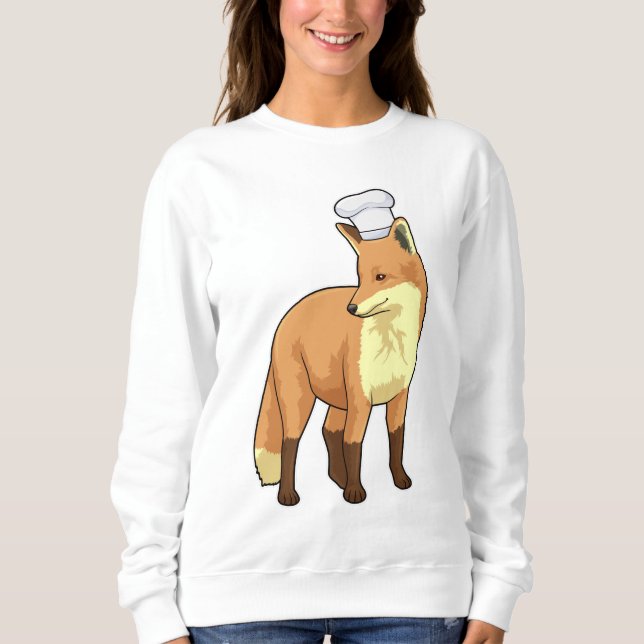 Sweatshirt Fox as Cook (Devant)