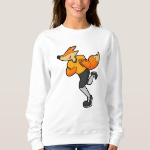 Sweatshirt Fox comme joueur de football avec Football
