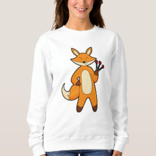 Sweatshirt Fox en Dart player avec Darts
