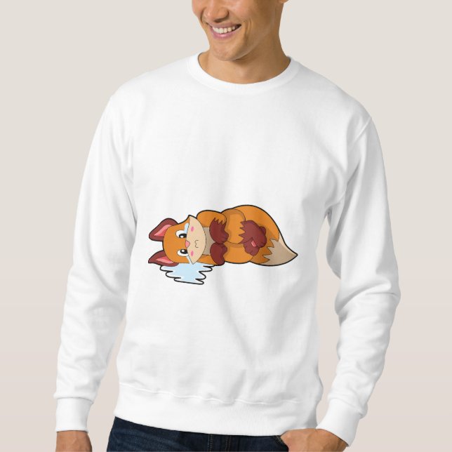 Sweatshirt Fox en train de pleurer (Devant)
