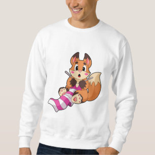 Sweatshirt Fox with Scarf