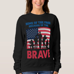 Sweatshirt Foyer des libres grâce aux braves 4 juillet