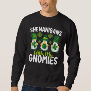 Sweatshirt Fredonnements avec mes gnomes Gnome St Patrick's D