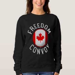 Sweatshirt Freedom Convoy 2022 Soutenir l'Amérique de l'érabl