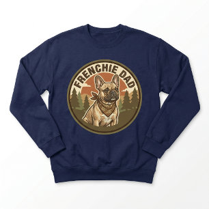 Sweatshirt Frenchie Dad Crewneck French Bulldog Cadeau pour p
