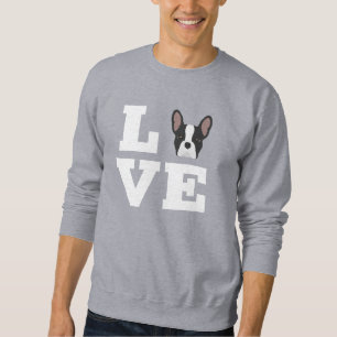 Sweatshirt Frenchie Love Bouledogue Français