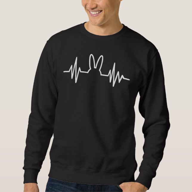 Sweatshirt Fréquence du lapin (Devant)