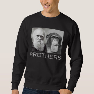 Sweatshirt Frères de Darwin et de chimpanzé