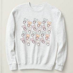 Sweatshirt Friandises de ours mignons Confetti  