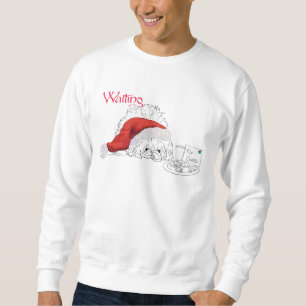 Sweatshirt Friandises pour Pékinois pour le Père Noël