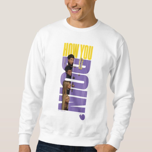 Sweatshirt FRIENDS™ | Comment vas-tu ? (Devant)