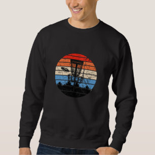 Sweatshirt Frisbee Golf Disque Golf Rétro