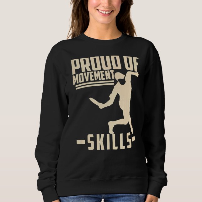 Sweatshirt Frisbee Ultimate Frisbee Fier De Compétences En Mo (Devant)