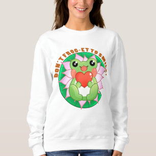 Sweatshirt Frog Love