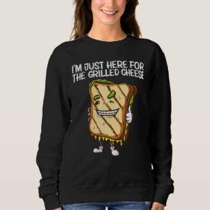 Sweatshirt Fromage Grillé cool Art Pour Hommes Femmes Sandwic