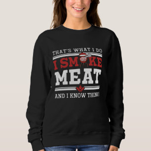Sweatshirt Fumer Fumer Viande BBQ Fumer Gril