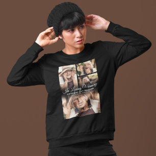 Sweatshirt Funérailles 4 Photo En Mémoire D'Amour